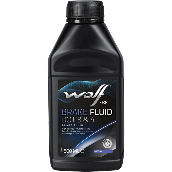 Wolf Brake Fluid DOT 3&4