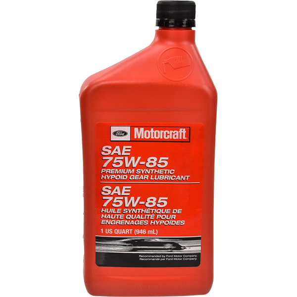 Ford Motorcraft Premium Synthetic Hypoid Gear Lubricant 75W-85