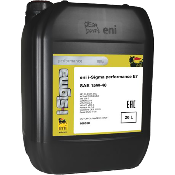 Agip Eni i-Sigma Perfomance E7 15W-40