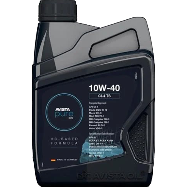 AVISTA pure EVO CI-4 TS 10W-40