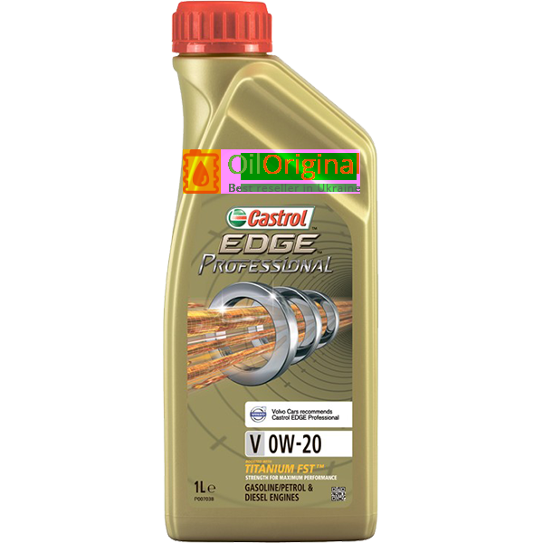 Castrol EDGE 0W-20　8L Моторное масло Castrol Edge Professional V 0w20