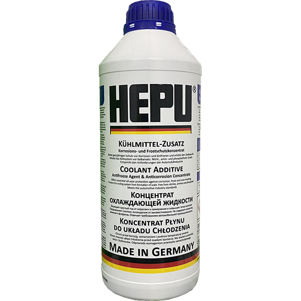 Антифриз HEPU G11 синий концентрат