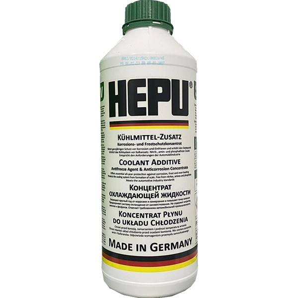 Антифриз HEPU G11 зелёный концентрат