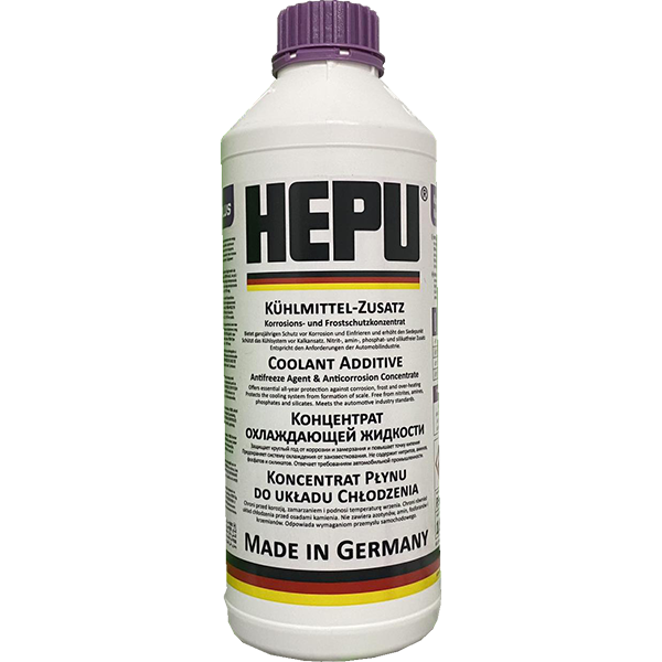 Антифриз HEPU G12+ фиолетовый концентрат