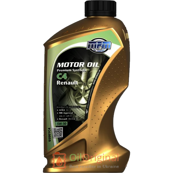 MPM Premium Synthetic C4 Renault 5w-30