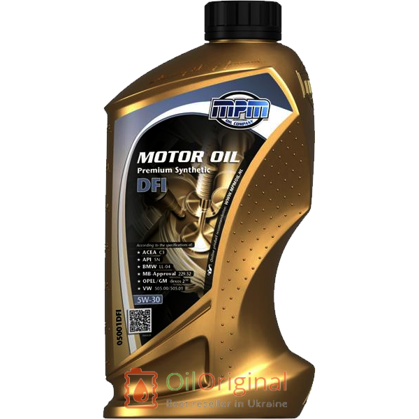 MPM Premium Synthetic DFI 5w-30