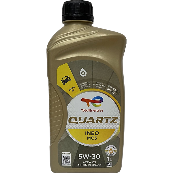 Total Energies Quartz Ineo MC3 5W-30