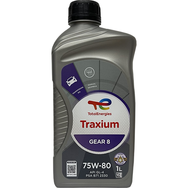 Total Traxium Gear 8 75w-80